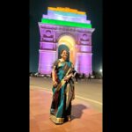 Devi Sri Prasad Instagram - Arrived in DELHI for the #69thNationalFilmAwards thats going to take place tomorrow.. Got my Mother #Siromani Garu along, for her to enjoy the moment of happiness !! & my brother @sagar_singer who has always been there throughout my journey😍 And ThankU all for the Love n Blessings always 🎶🙏🏻❤️ #IndiaGate 🎶🙏🏻❤️