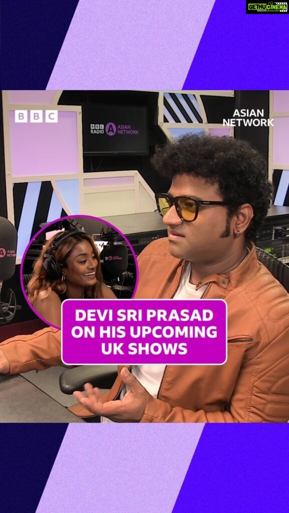 Devi Sri Prasad Instagram - “Music has no language” - @thisisdsp 💜 Listen back to the full interview with @urgirlpritt on @bbcsounds!