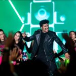Devi Sri Prasad Instagram - @thisisdsp rocking the BMP stage with his magic 🤩 Experience Asli Bollywood at Danube Properties BMP 2023. #bollywoodmusicproject #bmp2023 #bollywood #music #indie #musicfestival #festivalvibe #bollywoodsongs #bollywoodstyle Jio World Garden