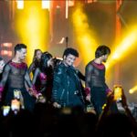 Devi Sri Prasad Instagram - @thisisdsp rocking the BMP stage with his magic 🤩 Experience Asli Bollywood at Danube Properties BMP 2023. #bollywoodmusicproject #bmp2023 #bollywood #music #indie #musicfestival #festivalvibe #bollywoodsongs #bollywoodstyle Jio World Garden