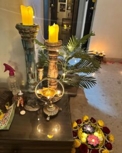 Devoleena Bhattacharjee Instagram - Happy Choti Diwali everyone ❤️🙏🏻🪔 #deepavali #diwali2023 #devoleena #chotidiwali #festivevibes #gratitude Mumbai, Maharashtra