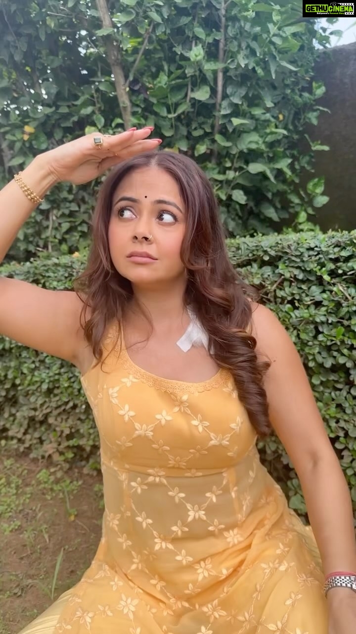 Devoleena Bhattacharjee Instagram - Pretty woman…..tum bhi kaho na 🥰🥰🥰 #devoleena #disha #dildiyaangallan #reelkarofeelkaro #reelitfeelit Mumbai - मुंबई