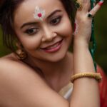 Devoleena Bhattacharjee Instagram - ❤️ #countdownbegins #duggaelo #devoleena #festivevibes Mumbai - मुंबई