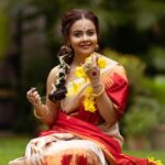Devoleena Bhattacharjee Instagram - ❤️ #countdownbegins #duggaelo #devoleena #festivevibes Mumbai - मुंबई
