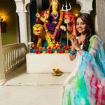Devoleena Bhattacharjee Instagram - Maa 🙏🏻🌷 #navratrikidhubhkaamnayein #devoleena Mumbai - मुंबई