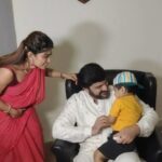 Dhamnashree Kadgaonkar Instagram - तू चाल पुढंच्या सेटवर श्रेयस आणि कबीरची धमाल❤️😍 #tuchalpudha #dhanshreekadgaonkar #adityavaidya #itsmajja