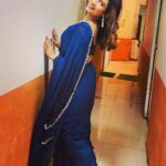 Dhamnashree Kadgaonkar Instagram – Sari moment…❤️

#dhanashrikadgaonkar #tuchalpudha #zeemarathiofficial #sarilovers #instagram #digitalworld #happyme #shilpirocks #blue Ghodbandar Road Thane