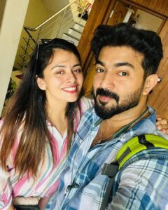 Dhanya Mary Varghese Instagram - May God give you all the success you deserve.. Have a safe journey. 

#johnjacob #dhanyamaryvarghese #lifewithjod #travel #shoot #actress #actorscouple