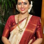 Dhanya Mary Varghese Instagram - Click from the set of Parvathy. Happy to do such an interesting devi character Aparna.❤️ #dhanyamaryvarghese #parvathy #zeekeralam #artist