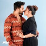 Dhanya Mary Varghese Instagram - It’s a love story ❤️ Dop: @iamanoopmohan MUA: @shanthi__praveen #johnjacob #dhanyamaryvarghese #couple #actors #lifewithjod #photoshoot