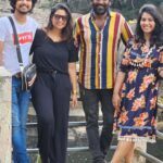 Dhivya Duraisamy Instagram - @maheswarichanakyan @naanungalfj @kiran.drk #tirunelveli #Hotstar_web_series #manimutharudam #agasthiyarfalls