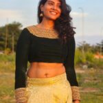 Dhivya Duraisamy Instagram - Remaining pics.... Obsessed with this song ... Costume @designed_by_sindhu