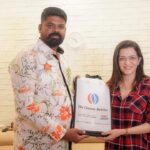 Dhivyadharshini Instagram – Thank you for this thoughtful and happening gift @thechennaimobiles and @samsungindia ❤️ loved this new stylish #galaxyZfold5  I always wanted to try these new folding ones, heard the camera is great. 🧐 will post pics soon