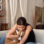 Diana Penty Instagram - Just another day being a dog mum 😬 #VickyAndD #Dogs #AdoptDontShop
