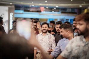 Dileep Instagram - Thank You Calicut ❤️ @bandra_movie #promotion