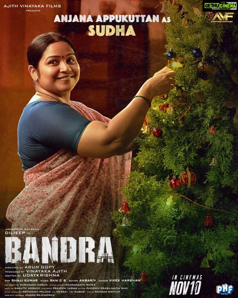 Dileep Instagram - Sudha ❤ #anjanaappukuttan @bandra_movie