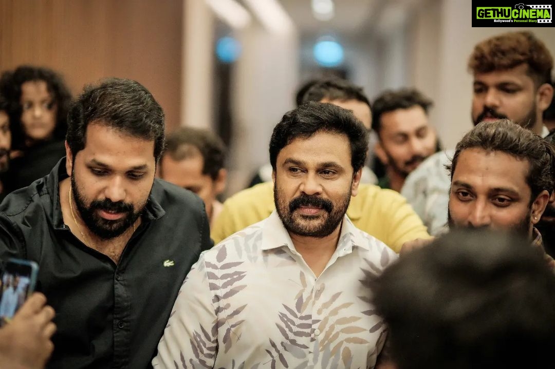 Dileep Instagram - Thank You Calicut ❤️ @bandra_movie #promotion