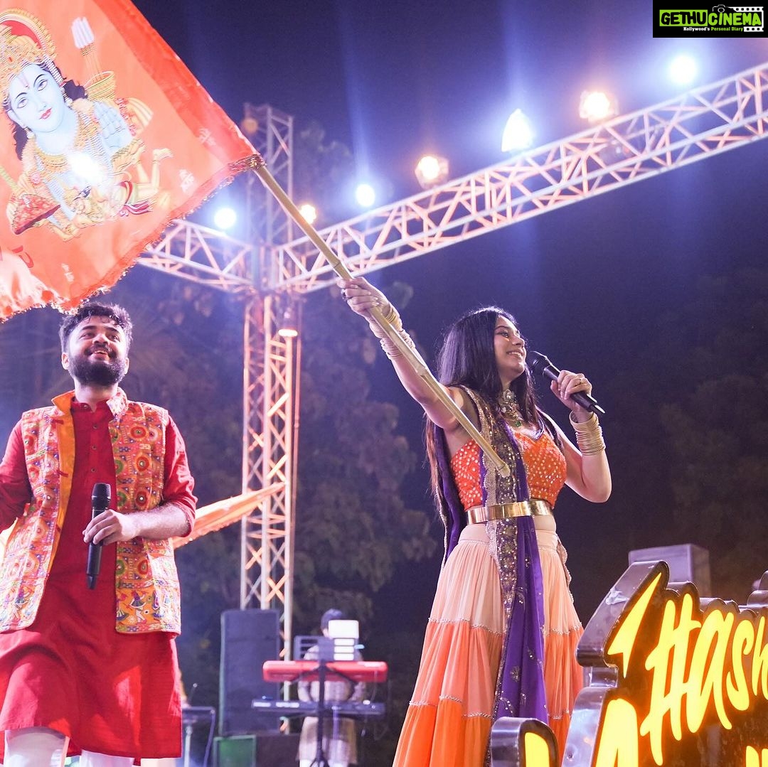 Dimple Biscuitwala Instagram - DAY 9 💫✨#navratri2023 . Wearing @jenii_12 @dclossetcloud Styled by @style_by_mita Clicks by @_hb.photography__ Jewellery by @the_beta_girl Makeup and hair @saramakeupofficial
