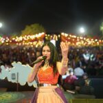 Dimple Biscuitwala Instagram - DAY 9 💫✨#navratri2023 . Wearing @jenii_12 @dclossetcloud Styled by @style_by_mita Clicks by @_hb.photography__ Jewellery by @the_beta_girl Makeup and hair @saramakeupofficial