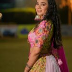 Dimple Biscuitwala Instagram - DAY 8🌸 #navratri2023 . Wearing @ishitapatel_couture Jewellery by @the_beta_girl Makeup and hair by @heenas_makeup_studiosalon Captured by @_hb.photography__ Styled by @style_by_mita
