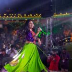 Dimple Biscuitwala Instagram - Sharad Poonam na garba💃🏻🌕 Such a grateful night 🫶🏻💫 #navratri2023 . Event by @four_seasons_events.co @unity_.events @nexus.events_and_entertainment Wearing @label.jagruti Shot by @_hb.photography__ Hair and makeup by @headshotsalons