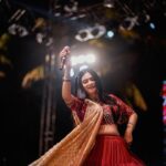 Dimple Biscuitwala Instagram - Day -4 ❤️‍🔥❤️‍🔥❤️‍🔥 @dholido_garba #navratri2023 #dimplebiscuitwalalive . Wearing @aasvi_by_sheetalchandel HMUA @saramakeupofficial Captured by @_hb.photography__ Jewellery by @the_beta_girl Styled by @style_by_mita
