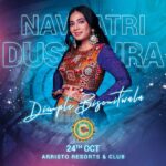 Dimple Biscuitwala Instagram - Dussehra 🔥 #navratri2023 @nation.of.karnavati . Last day ! See you soon💃🏻