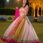 Dimple Biscuitwala Instagram - DAY 8🌸 #navratri2023 . Wearing @ishitapatel_couture Jewellery by @the_beta_girl Makeup and hair by @heenas_makeup_studiosalon Captured by @_hb.photography__ Styled by @style_by_mita