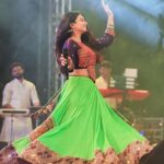 Dimple Biscuitwala Instagram - Until next year 💃🏻❤️ This navratri was filled with joy, happiness and lots of love 🫶🏻#navratri2023 #grattitude #grateful #dimplebiscuitwalalive #sharadpoonam . Wearing @label.jagruti Captured by @_hb.photography__ Hair and makeup by @headshotsalons Event by @four_seasons_events.co @unity_.events @nexus.events_and_entertainment