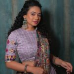 Dimple Biscuitwala Instagram - 💜💫 . Wearing @aarohan_experience Jewellery by @the_beta_girl Styled by @style_by_mita Captured by @_hb.photography__ MUAH @saramakeupofficial