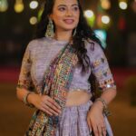 Dimple Biscuitwala Instagram - 💜💫 . Wearing @aarohan_experience Jewellery by @the_beta_girl Styled by @style_by_mita Captured by @_hb.photography__ MUAH @saramakeupofficial