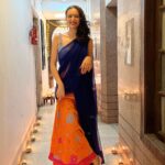 Dipannita Sharma Instagram – Happy diwaliiiiiii ! ✨🪔🫶🏼

Mix n match & payal the highlight for me this season :)) 
Love , peace , sparkles , shine & all things nice to all … 

📸 : @dilsheratwal 

#diwalivibes