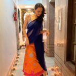 Dipannita Sharma Instagram - Happy diwaliiiiiii ! ✨🪔🫶🏼 Mix n match & payal the highlight for me this season :)) Love , peace , sparkles , shine & all things nice to all … 📸 : @dilsheratwal #diwalivibes