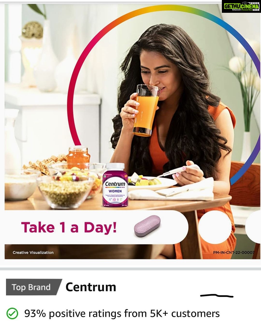 Disha Pandey Instagram - #multivitamins #centrum Bangalore, India