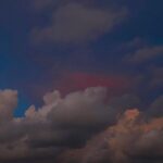 Divya Prabha Instagram – Evening art in the sky ….