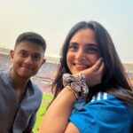 Divya Spandana Instagram - It was a great match, we won 🇮🇳! As always, Amdavad didn’t disappoint, the food is consistently good @thehouseofmg but the video sank my heart. Why India, why? where’s the Swacch?