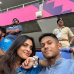 Divya Spandana Instagram - It was a great match, we won 🇮🇳! As always, Amdavad didn’t disappoint, the food is consistently good @thehouseofmg but the video sank my heart. Why India, why? where’s the Swacch?