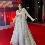Divyansha Kaushik Instagram - 🪽 This literal fairytale outfit by @seemagujraldesign topped on by my absolutely favourite piece by @purabpaschim 🫠