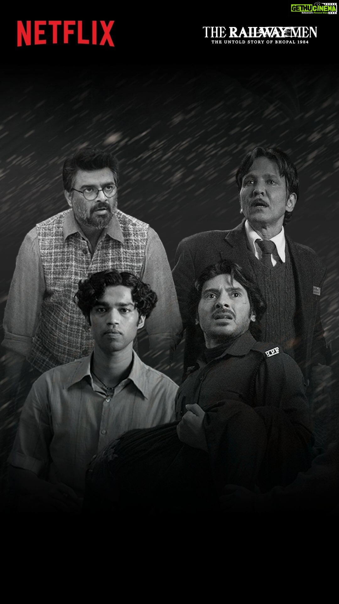Divyenndu Instagram - A story of heroes who never wavered in their commitment to put humanity first. #TheRailwayMen - Trailer out tomorrow. #TheRailwayMenOnNetflix @actormaddy @kaykaymenon02 @divyenndu @babil.i.k @shivrawail @aayush.03 @yogendramogre @yrf #yrfentertainment