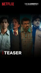 Divyenndu Instagram - One tragic night that stirred the entire nation and four heroes who fought through it all. 
Here’s the teaser for #TheRailwayMen - a four episode series inspired by true stories.
Arrives November 18, only on Netflix!

#TheRailwayMenOnNetflix
@actormaddy @kaykaymenon02 @divyenndu @babil.i.k @shivrawail @aayush.03 @yogendramogre @netflix_in @yrf #YRFEntertainment