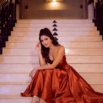 Donal Bisht Instagram - A flower will always grow in the direction of the sun because beauty recognises beauty. 🧡 . . . . . . . . . . . . . @emblaze_mb @kickyandperky @Yourstylistforever @lsd.photography.official @portraitdeewana @vanshikhachanglanimua @trending_influencers . . . . . . . . #girl #wonderland #diva #hot #explore #donalbisht #elegence #instagood #instamood #goodvibes #happy #location #pictureoftheday #best #beautiful #dress #love #copper #instagram #instamood #instalike #blessed #actor #stairs #lifestyle #beauty #glam #beautiful #looks #photoshoot #sun