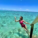 Donal Bisht Instagram - Water baby 💕 . . . . . . . . . . . . . . . . . . . . . . . . . . . . . #girl #sea #travel #diva #hot #explore #donalbisht #elegence #instagood #instamood #goodvibes #happy #location #pictureoftheday #best #beautiful #happy #love #pink #instagram #instamood #instalike #blessed #actor #beach #lifestyle #vacay #glam #beautiful #looks #maldives #morning