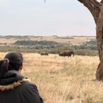 Elena Roxana Maria Fernandes Instagram - A surreal experience courtesy of @atuaenkopafrica #africa #kenya #wildlife #sunset #masaimara #elephants #masai #wilderness