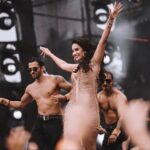 Elena Roxana Maria Fernandes Instagram - Baby doll main sone di! . . . It was a new and absolutely wonderful experience to learn to act and dance and sing for the song! More from #EkVillainReturns soon. . . . #babydoll #babydollremix #song #stills #ekvillain #movie #film #ootd #performance #beautiful #face #body #shine #glam #beauty #acting #dancing
