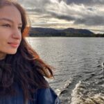 Elena Roxana Maria Fernandes Instagram - In search of Nessie, the Loch Ness Monster! . . . #lochnessmonster #lochness #scotland #scotlandexplore #beauty #lochnesslake #travel #slay #love #heart #nessie #fun