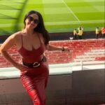 Elena Roxana Maria Fernandes Instagram – No brownie points for guessing which team I was supporting during the match last night at the Emirates Stadium between Arsenal and Man City. 😉Witnessed the game straight from the The WM Lounge presented by Sobha Realty. A huge shout out to Sobha Realty for making this incredible experience possible. Can’t wait to show you all the fun! 
.
.
.
@sobharealty 
#ArsenalxSobha #TheArtOfTheDetail #SobhaRealty
@arsenal 
@arsenalwfc 
@prukdigital 
@sunnysuri