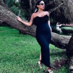 Elena Roxana Maria Fernandes Instagram - Back in Black! 🖤 Find my Xuliy Feather Maxi Bandage dress at @bellabarnett.official Get extra money off with my code WEF15 for a sneak peek at their lastest Black Friday Clothing Sale! . #bellabarnett #blackfriday #partyoutfit #bbgals #blackfriday2023 #blackfridaysale #holidayshopping #partydress #BlackFridayWithBB #christmasoutfit