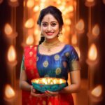 Elina Samantray Instagram - The Ollywood superstar ⭐️ @rayelinasamantaray ♥️ celebrating Diwali vibes in the dreamiest AI world! 🌈 Wishing you all a sparkling and safe Diwali! 🪔💖 . . #DiwaliCelebration #DreamyLights #ElinaInAIWonderland #FestivalOfLights . . Edited by @apankaainews @ranjanow__ 🌸 Bhubaneswar - Smart City