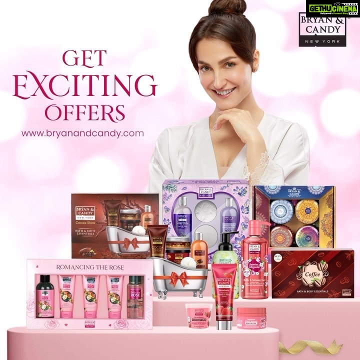 Elli AvrRam Instagram - Dive into a world of luxury and charm with signature gifting kits.✨ Bryan & Candy gift sets are the perfect choice to make this festive season extra special! Complete range of Bryan & Candy has skin friendly pH 5.5, and is PETA certified Vegan. #bryanandcandy #showerlikeneverbefore #relaxtime #bathessentials #giftsets #gifting #gift #giftingforeveryoccasion