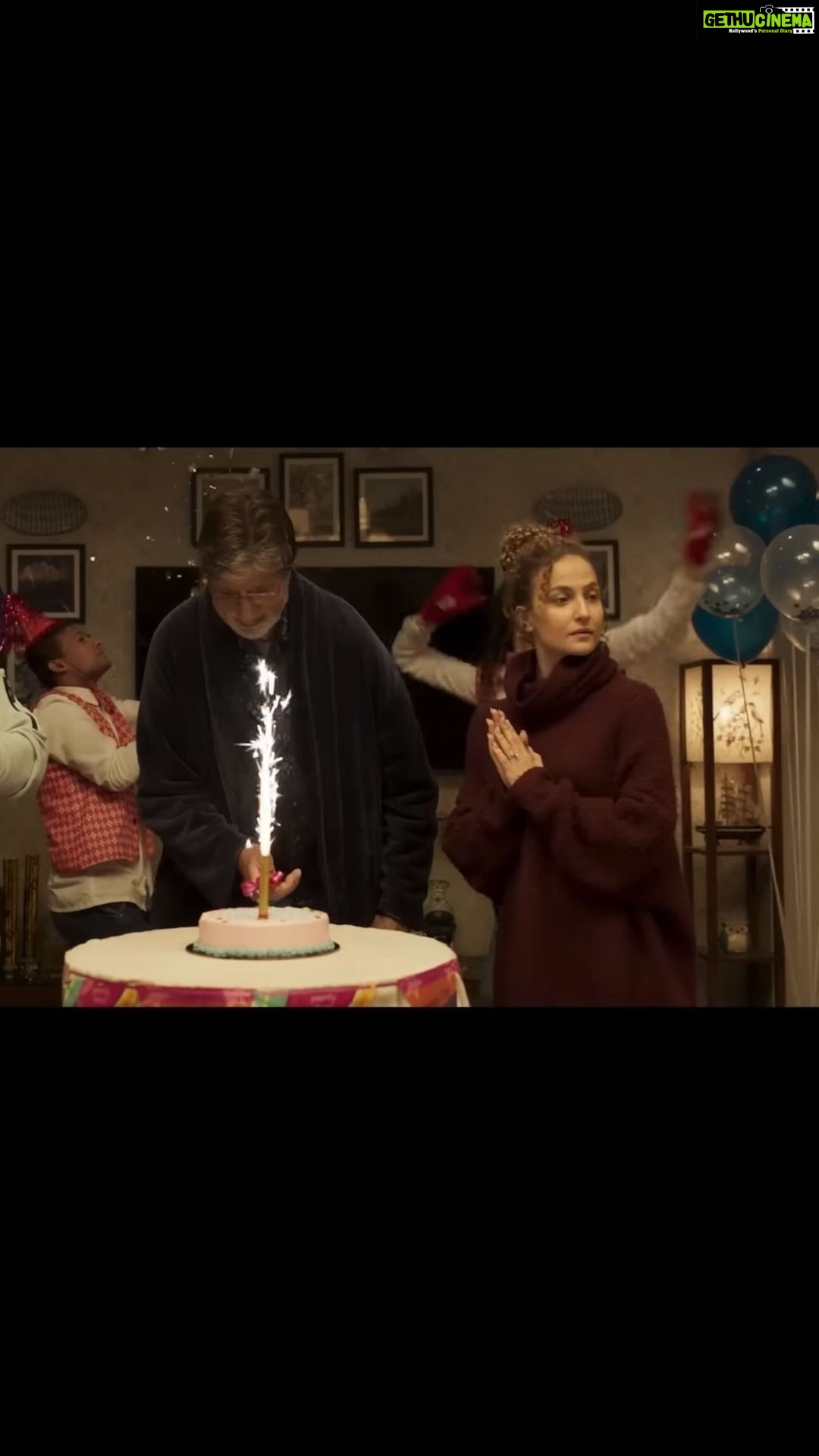 Elli AvrRam Instagram - Happy Birthday best @amitabhbachchan ❤️ Still can’t digest that I’ve got the privilege to share the screen with the coolest man of them all!!! Bachchan ji keep Shining and keep Rocking (and keep Dj-ing)!!!😎😁🥳🫶 #happybirthday #amitabhbachchan #goodbyemovie #blessings #love #light #health #godbless